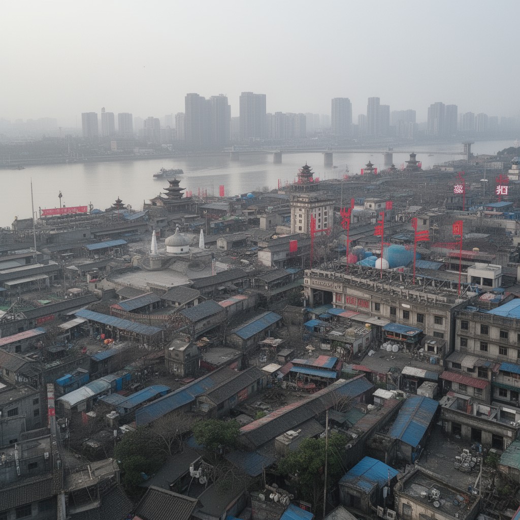 AI-generated illustration of Changzhou