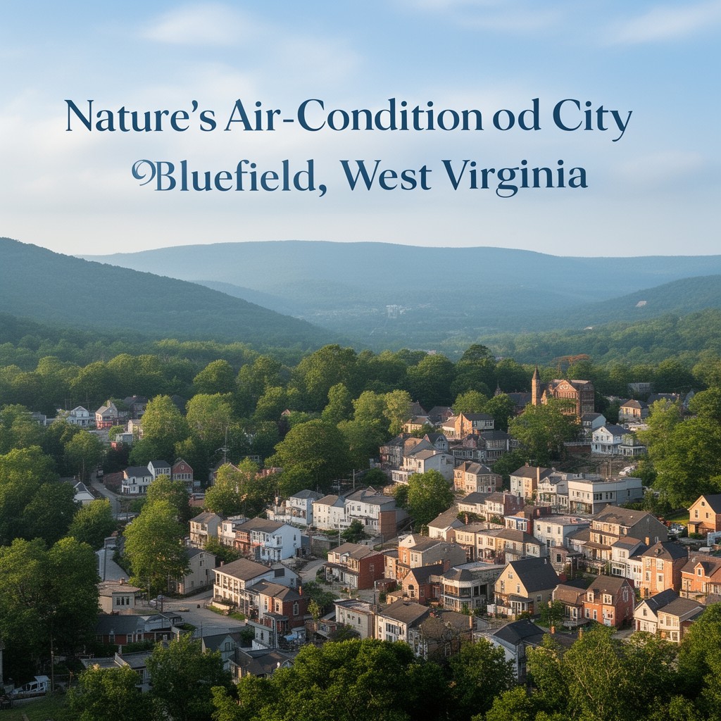 AI-generated illustration of Nature’s Air-Conditioned City