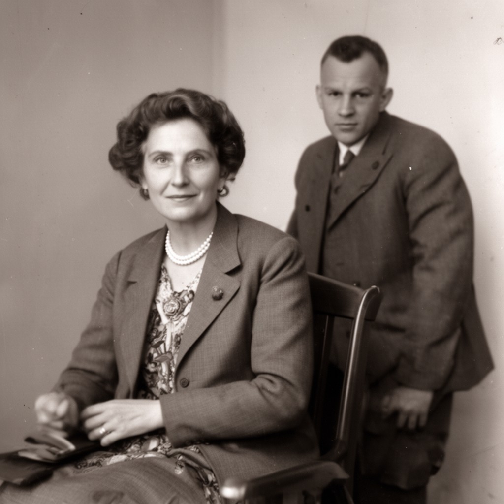 AI-generated illustration of Truida Pohl