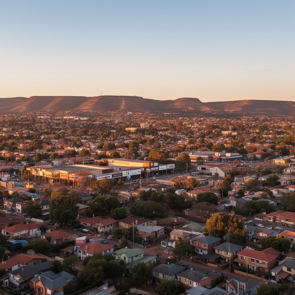 AI-generated illustration of Roodepoort