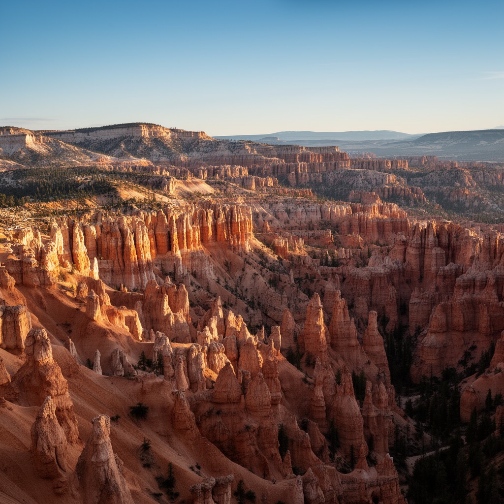 AI-generated illustration of Bryce Canyon National Park