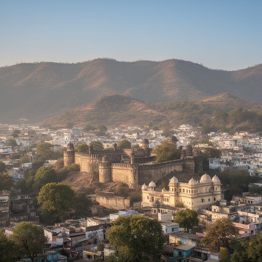 AI-generated illustration of Alwar