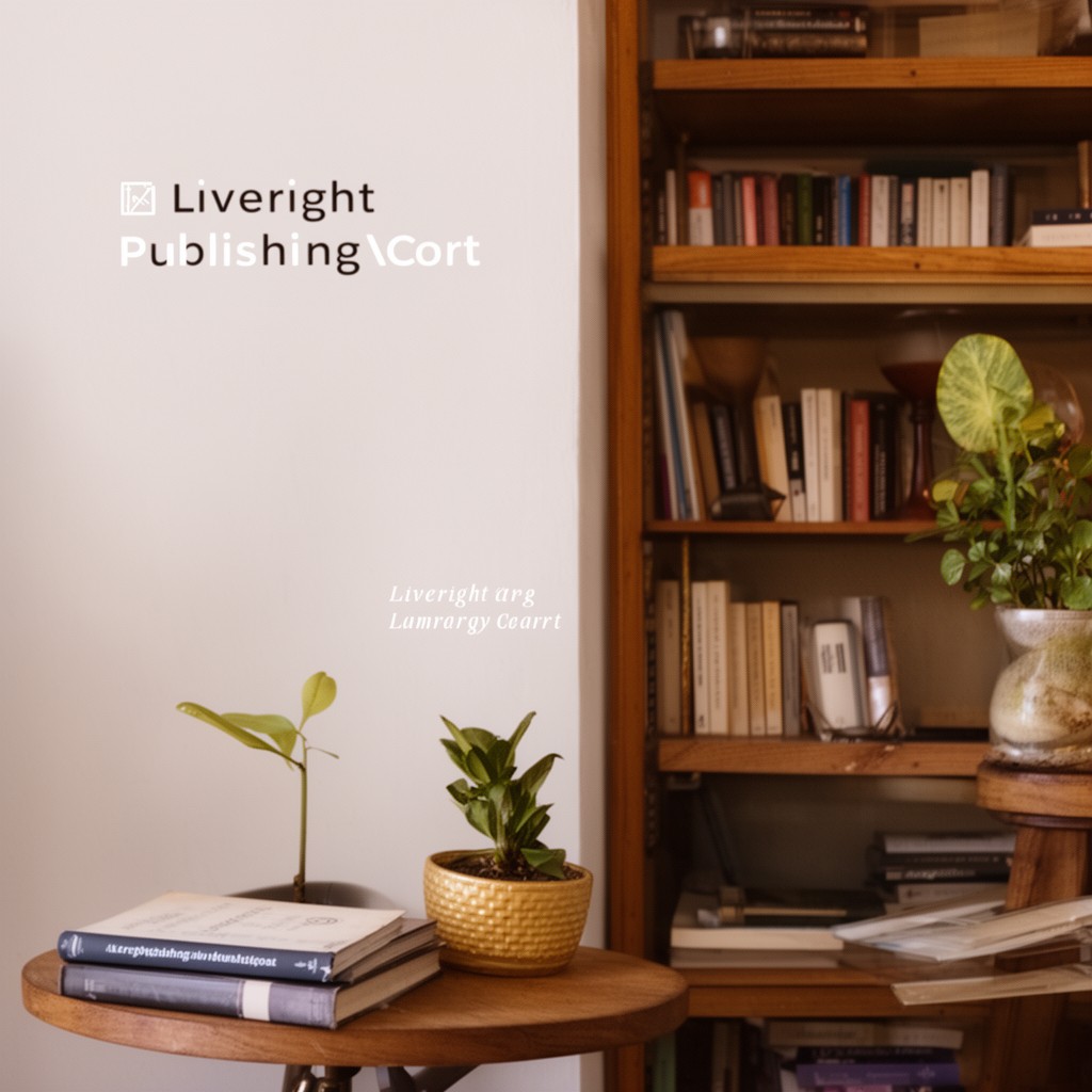 AI-generated illustration of Liveright Publishing Corporation