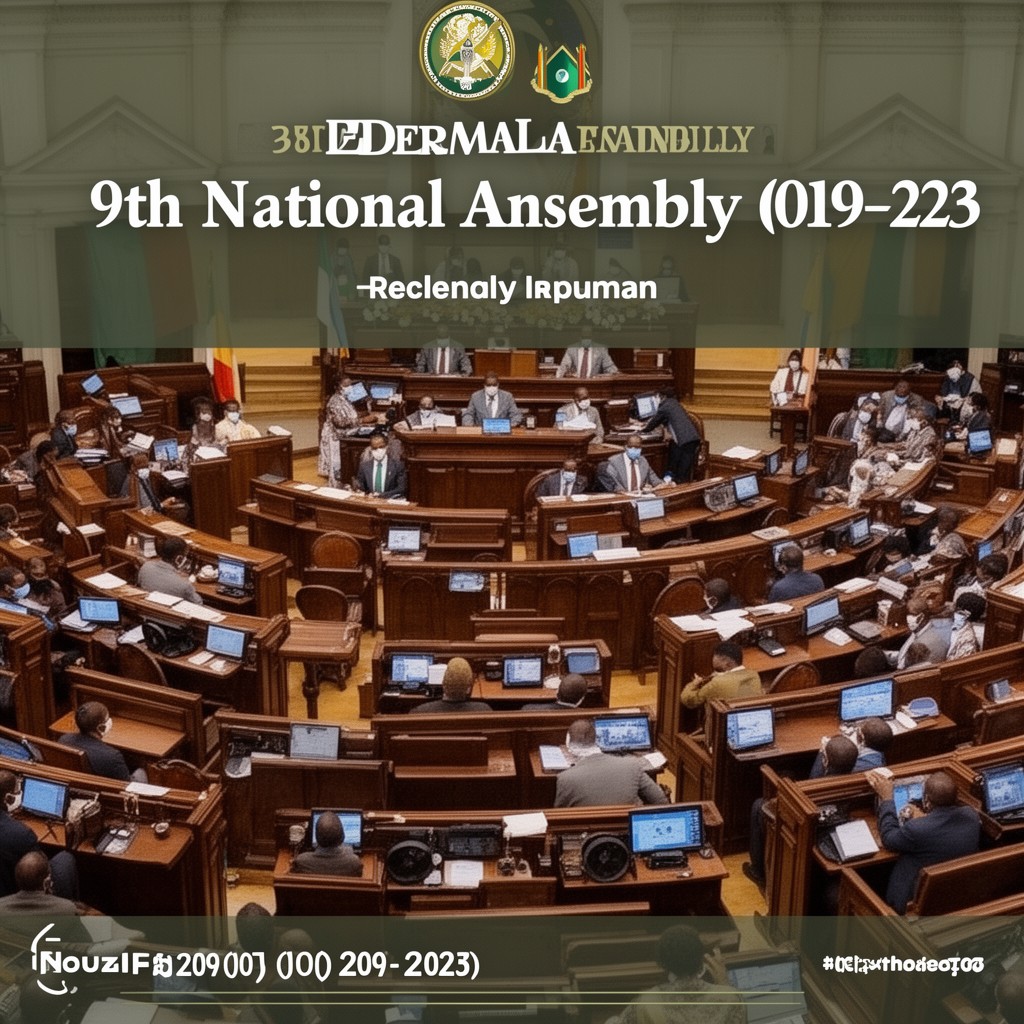 AI-generated illustration of 9th National Assembly (2019–2023)