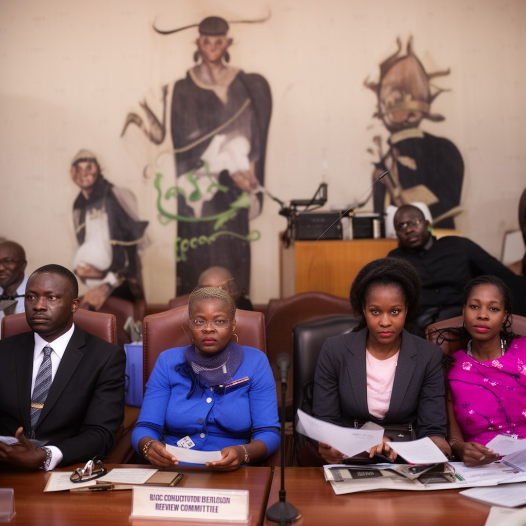 AI-generated illustration of Constitution Review Committee