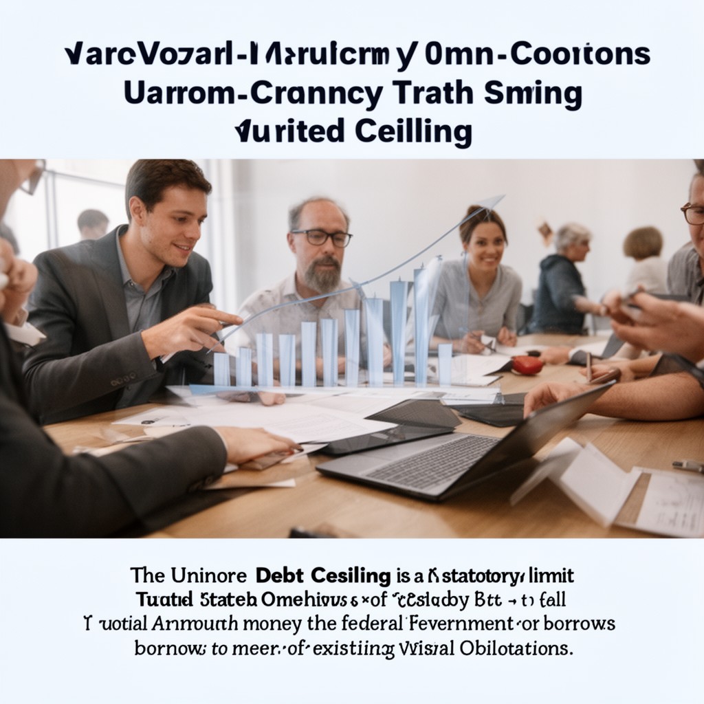 AI-generated illustration of United States debt ceiling