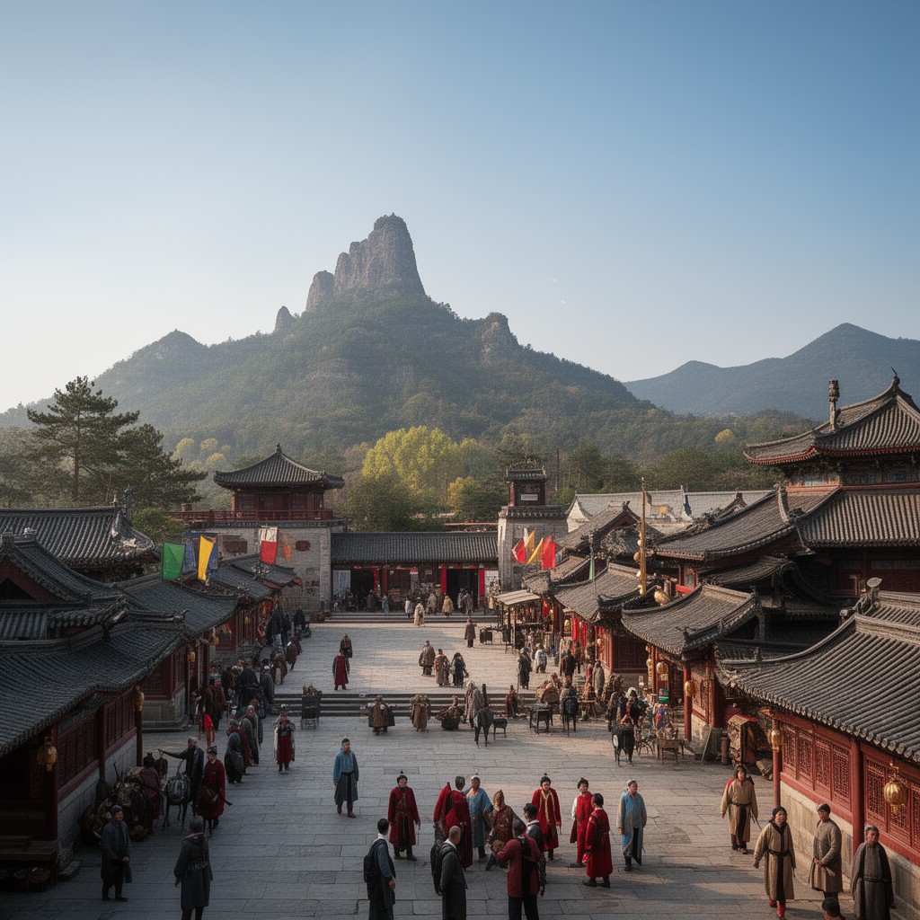 AI-generated illustration of Imperial China