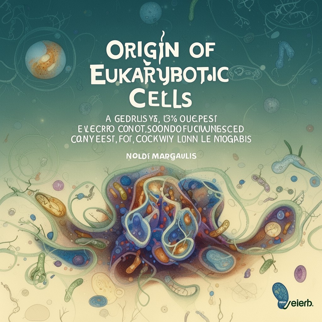 AI-generated illustration of Origin of Eukaryotic Cells