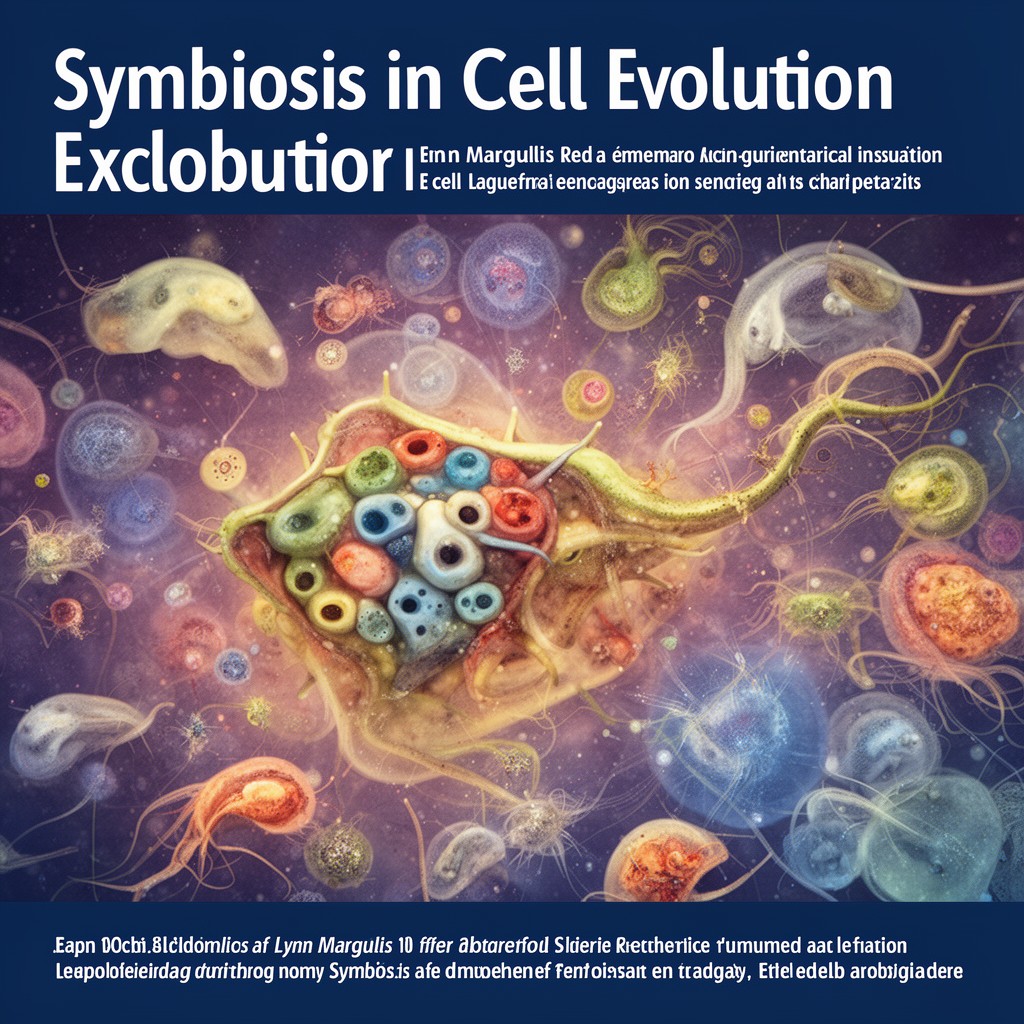 AI-generated illustration of Symbiosis in Cell Evolution