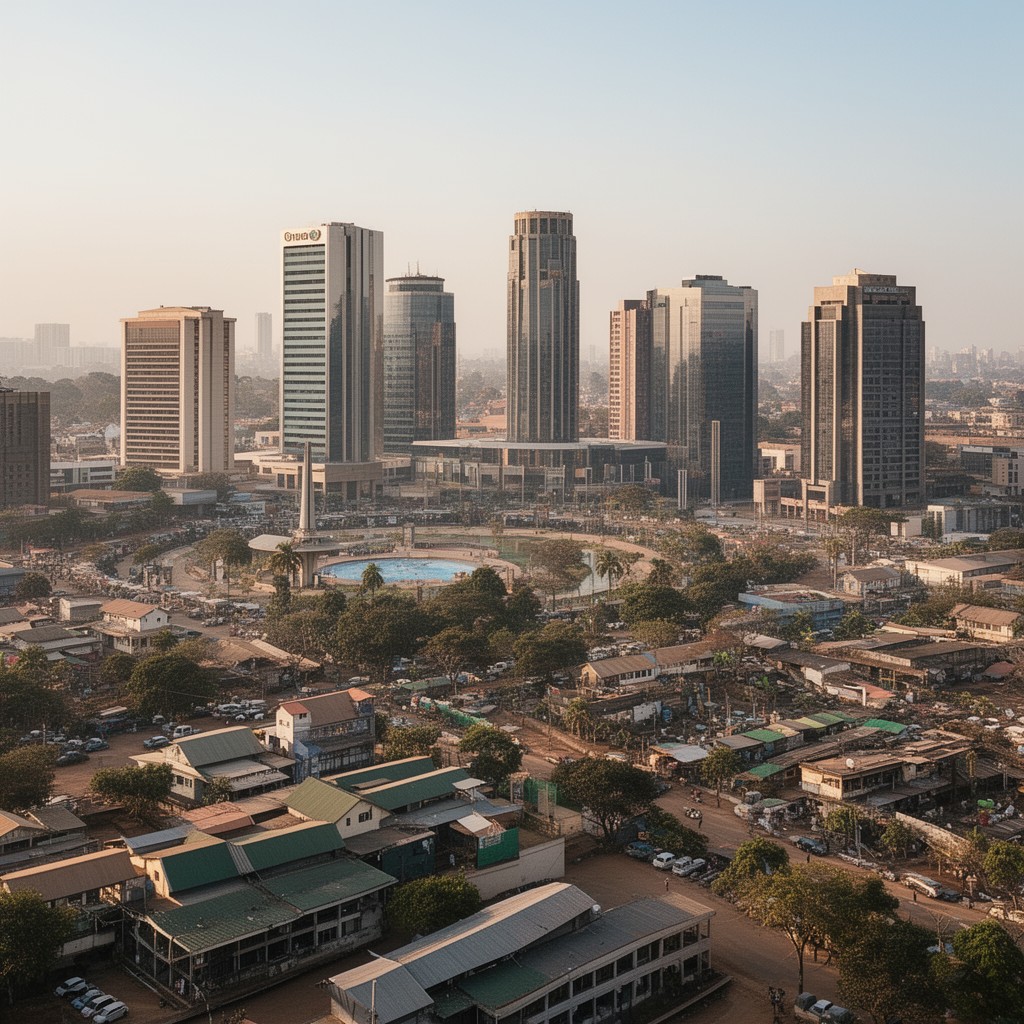 AI-generated illustration of Central Business District