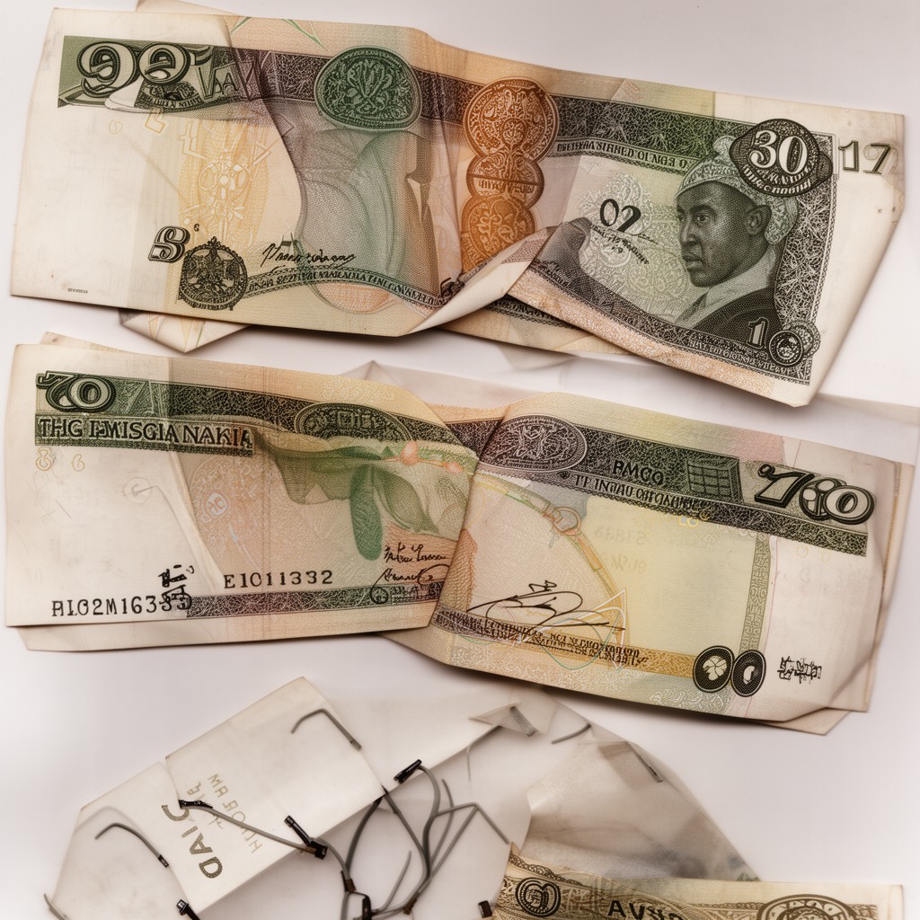 AI-generated illustration of Nigerian naira