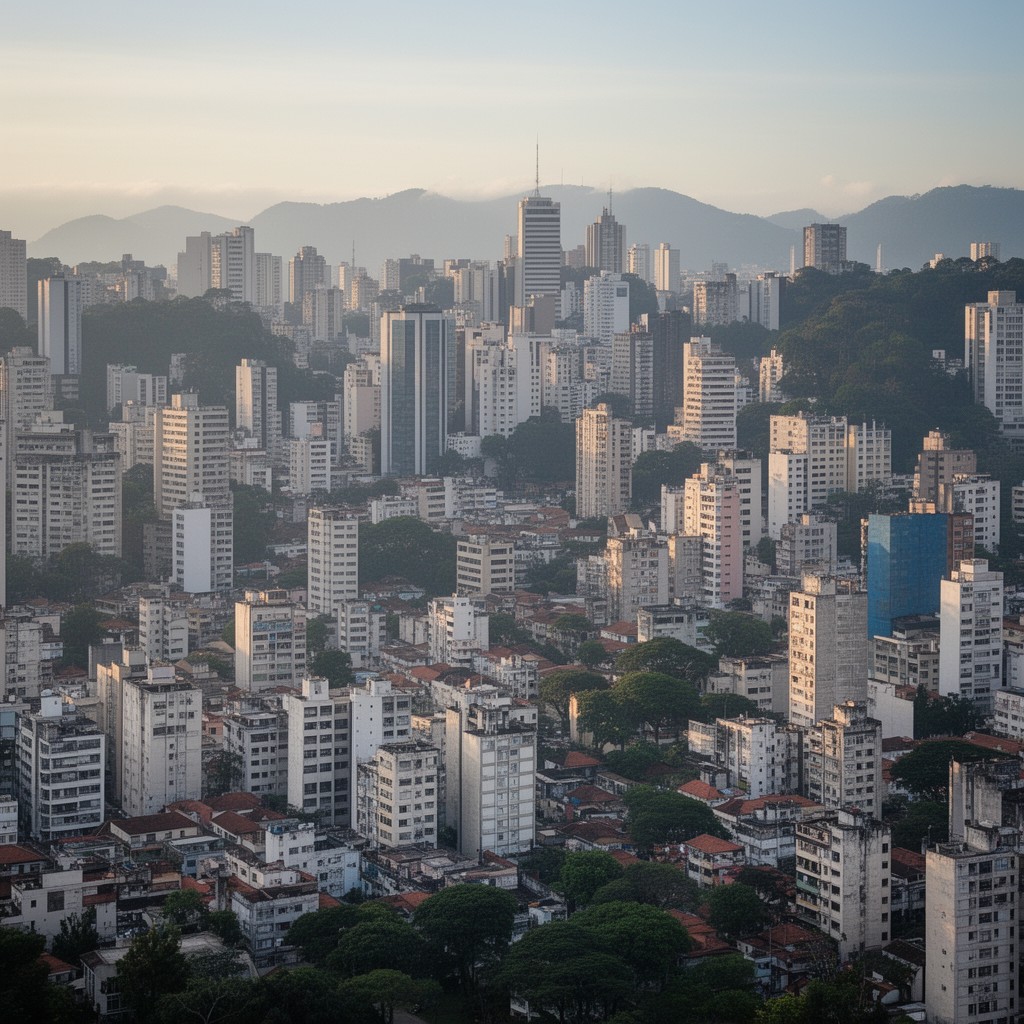 AI-generated illustration of state of São Paulo