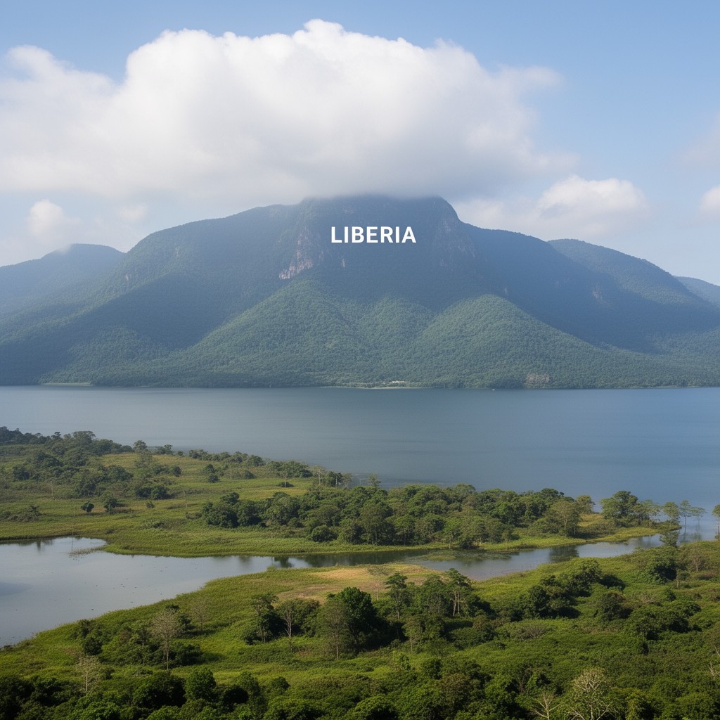 AI-generated illustration of Liberia