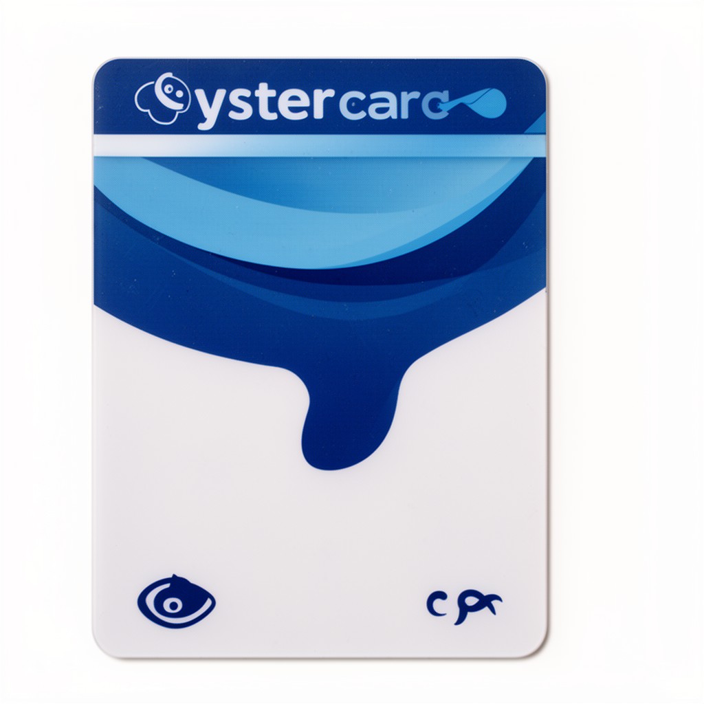 AI-generated illustration of Oyster card