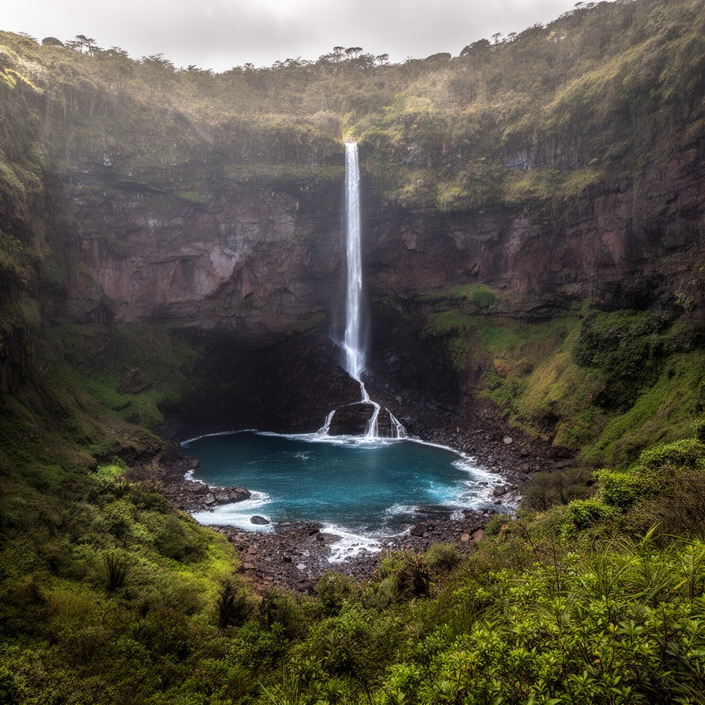 AI-generated illustration of Kipahulu, Maui, Hawaii, United States