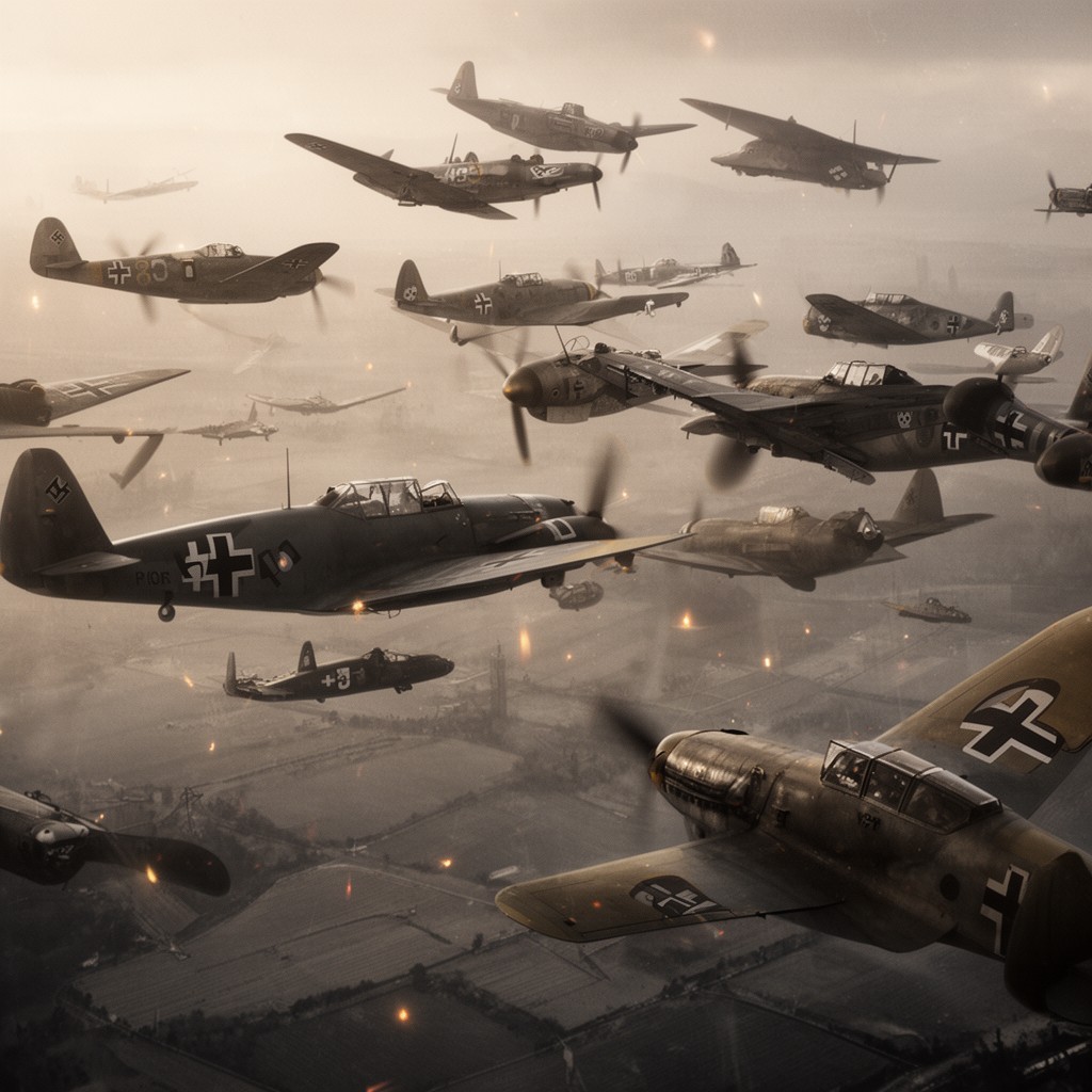 AI-generated illustration of Luftwaffe