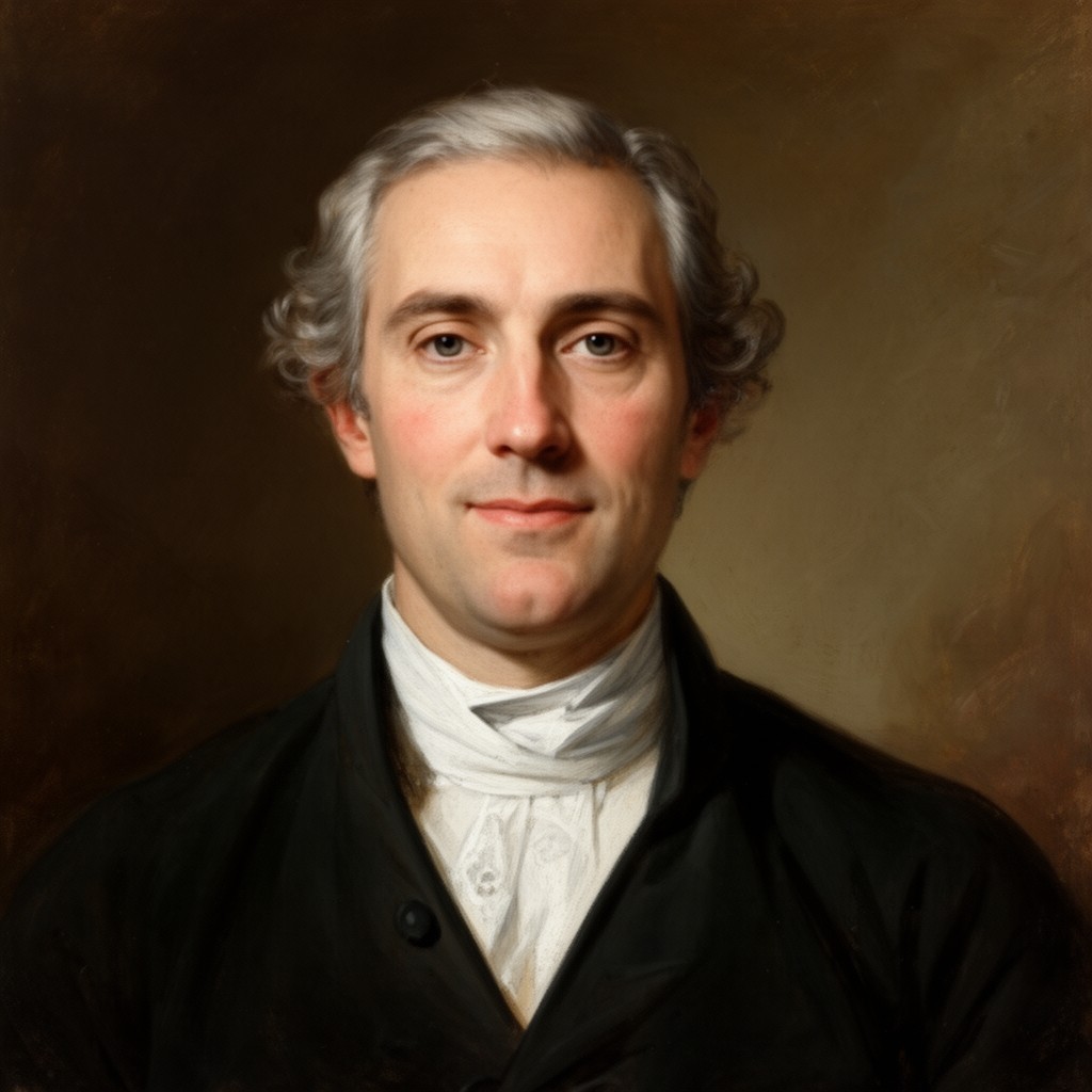 AI-generated illustration of Thomas Reid