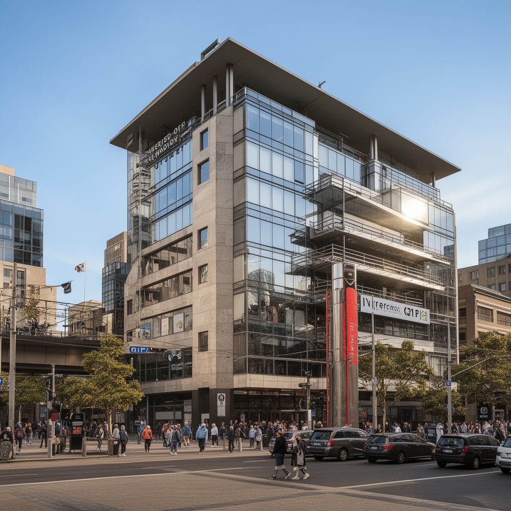 AI-generated illustration of University of Technology Sydney