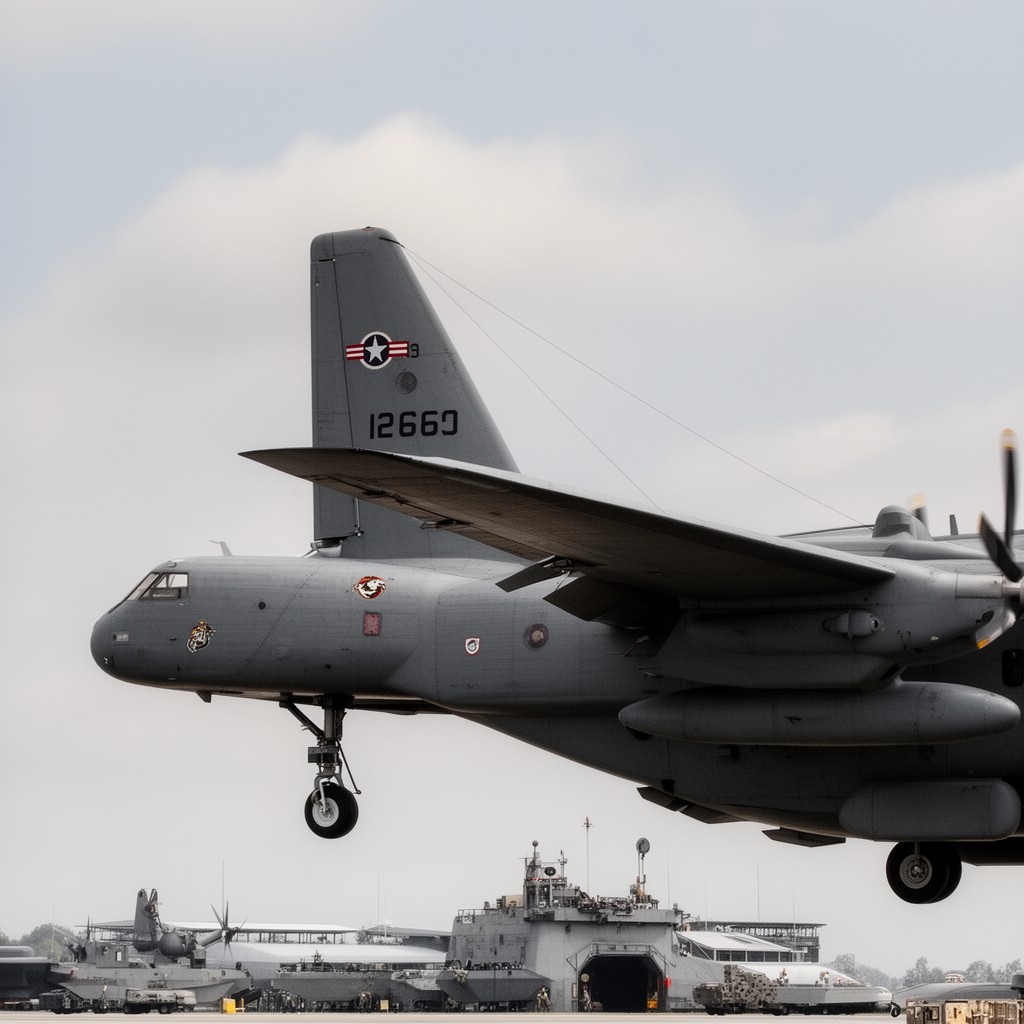 AI-generated illustration of 3rd Marine Aircraft Wing