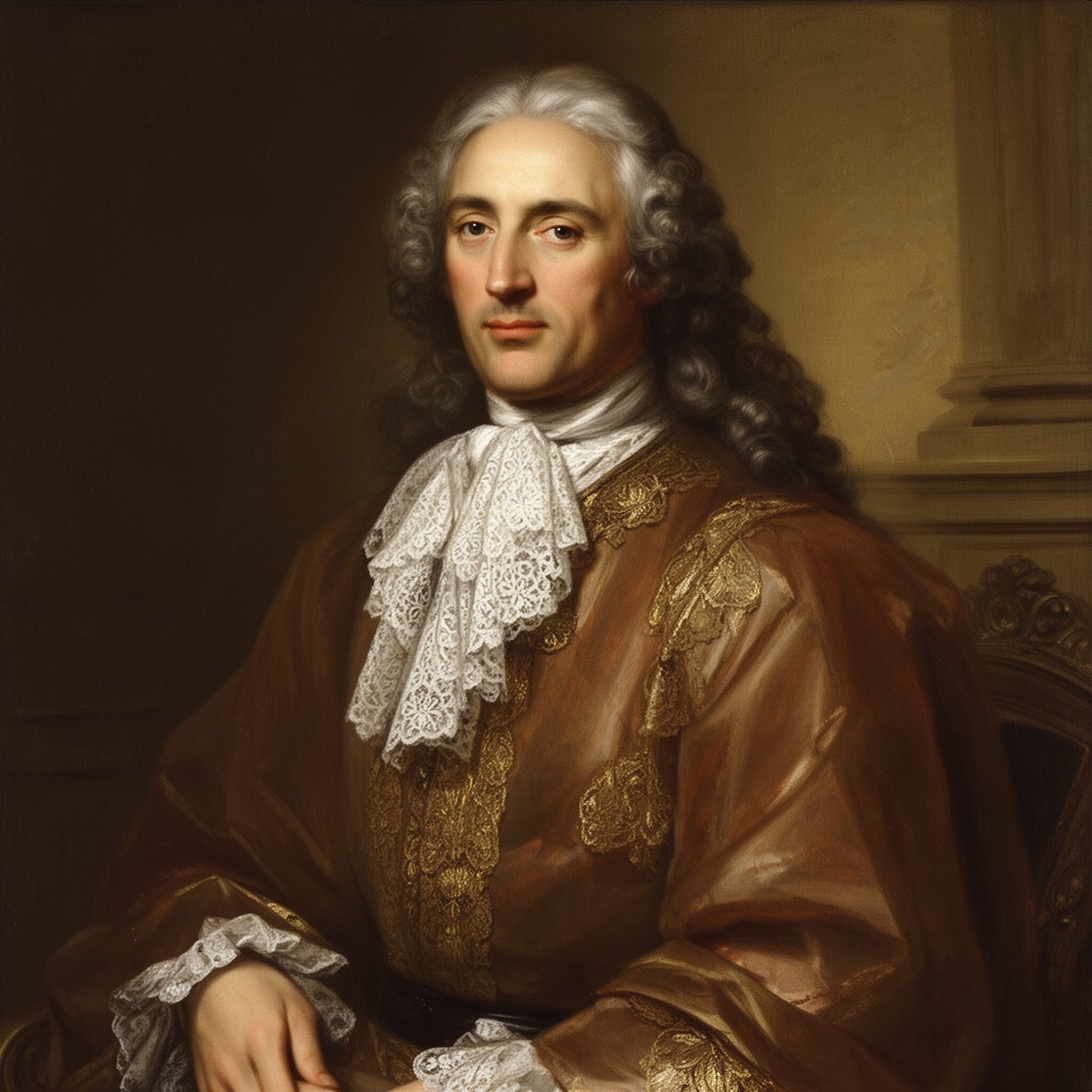 AI-generated illustration of Sidney Godolphin, 1st Earl of Godolphin