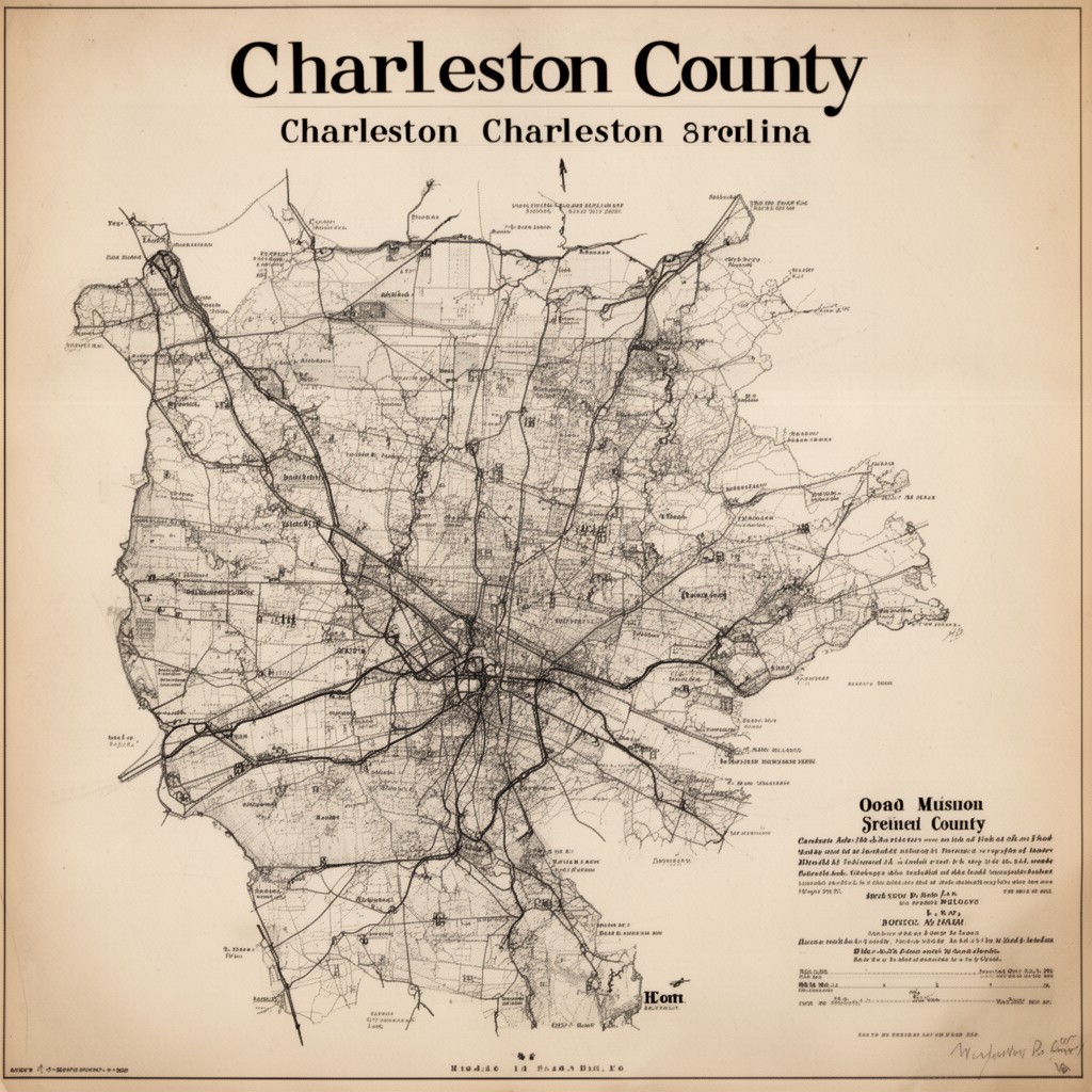 AI-generated illustration of Charleston County, South Carolina
