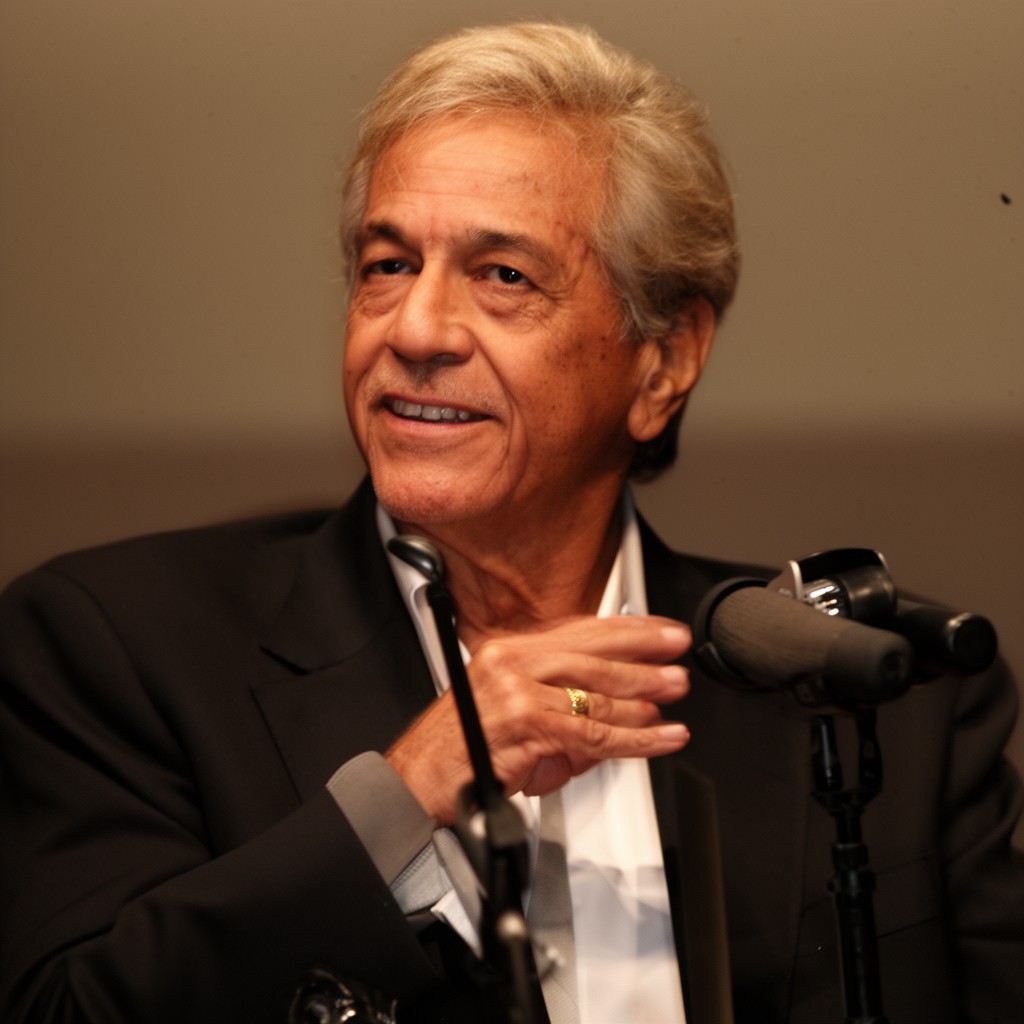 AI-generated illustration of Tony Bennett