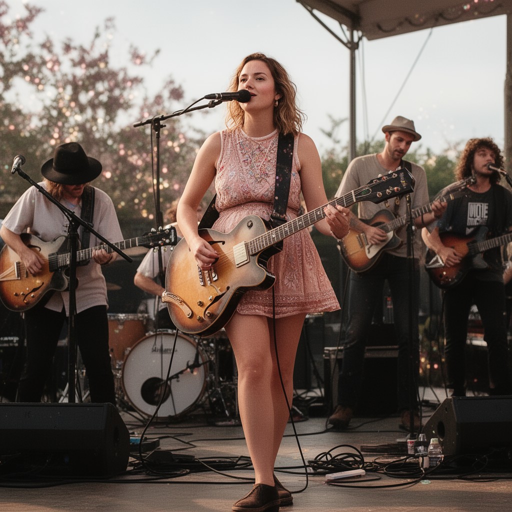 AI-generated illustration of Alabama Shakes