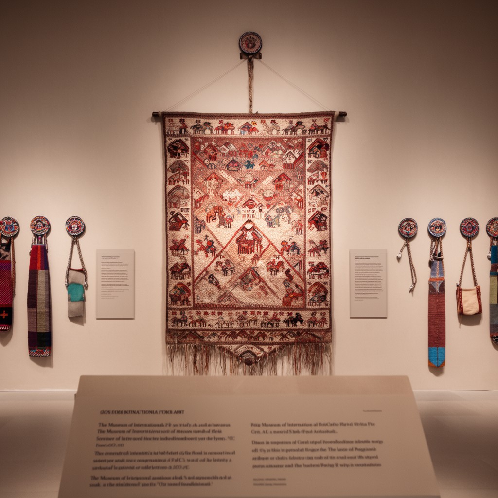 AI-generated illustration of Museum of International Folk Art