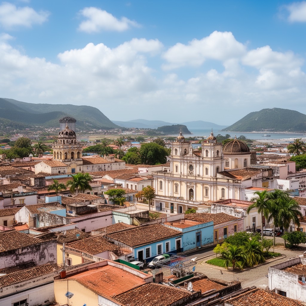 AI-generated illustration of Holguín, Cuba