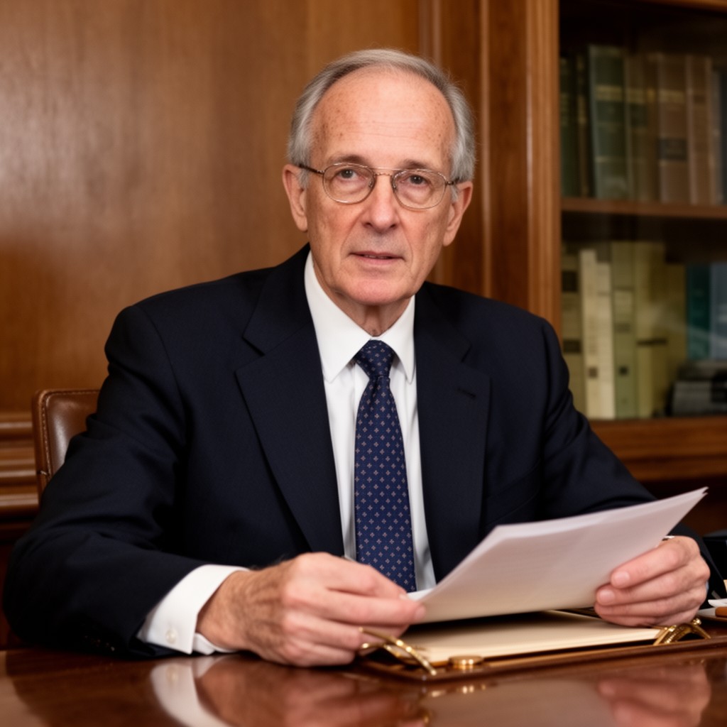 AI-generated illustration of Judge Richard Posner