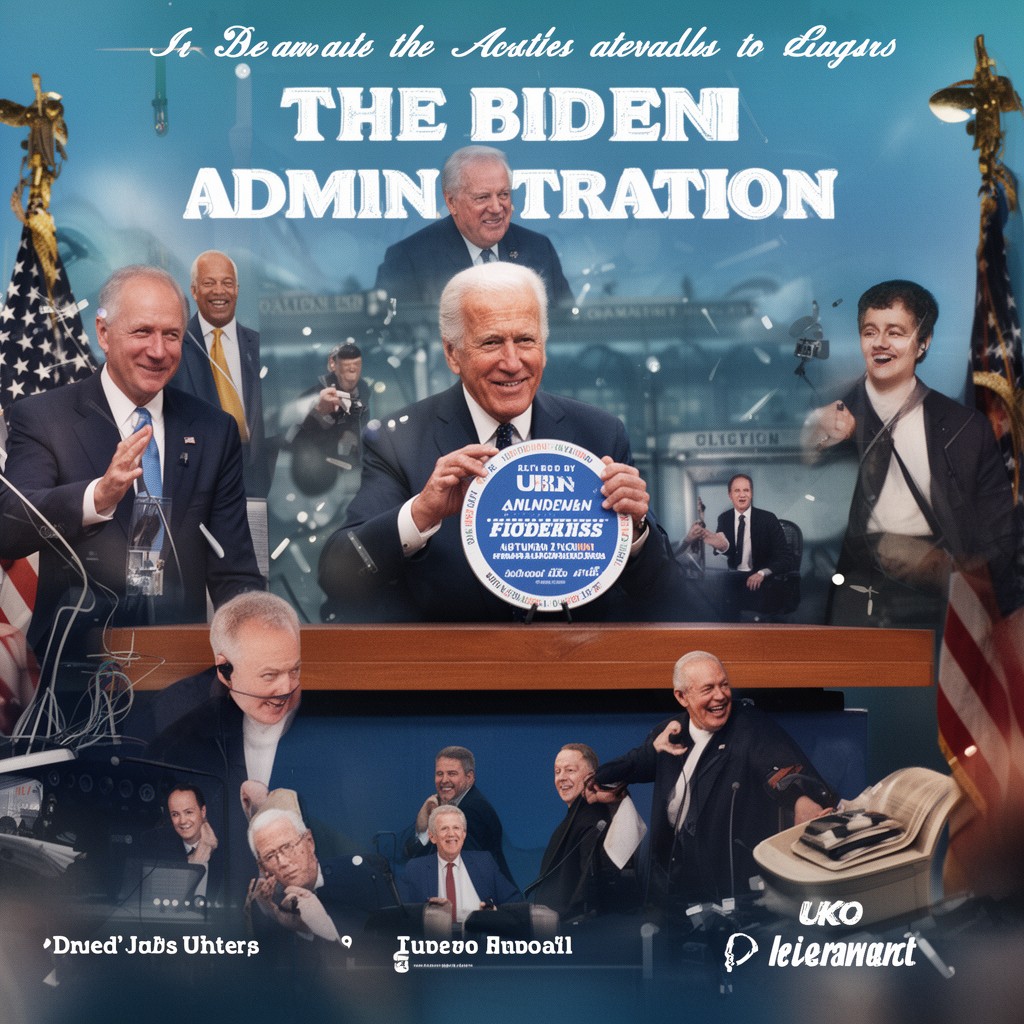 AI-generated illustration of Biden administration