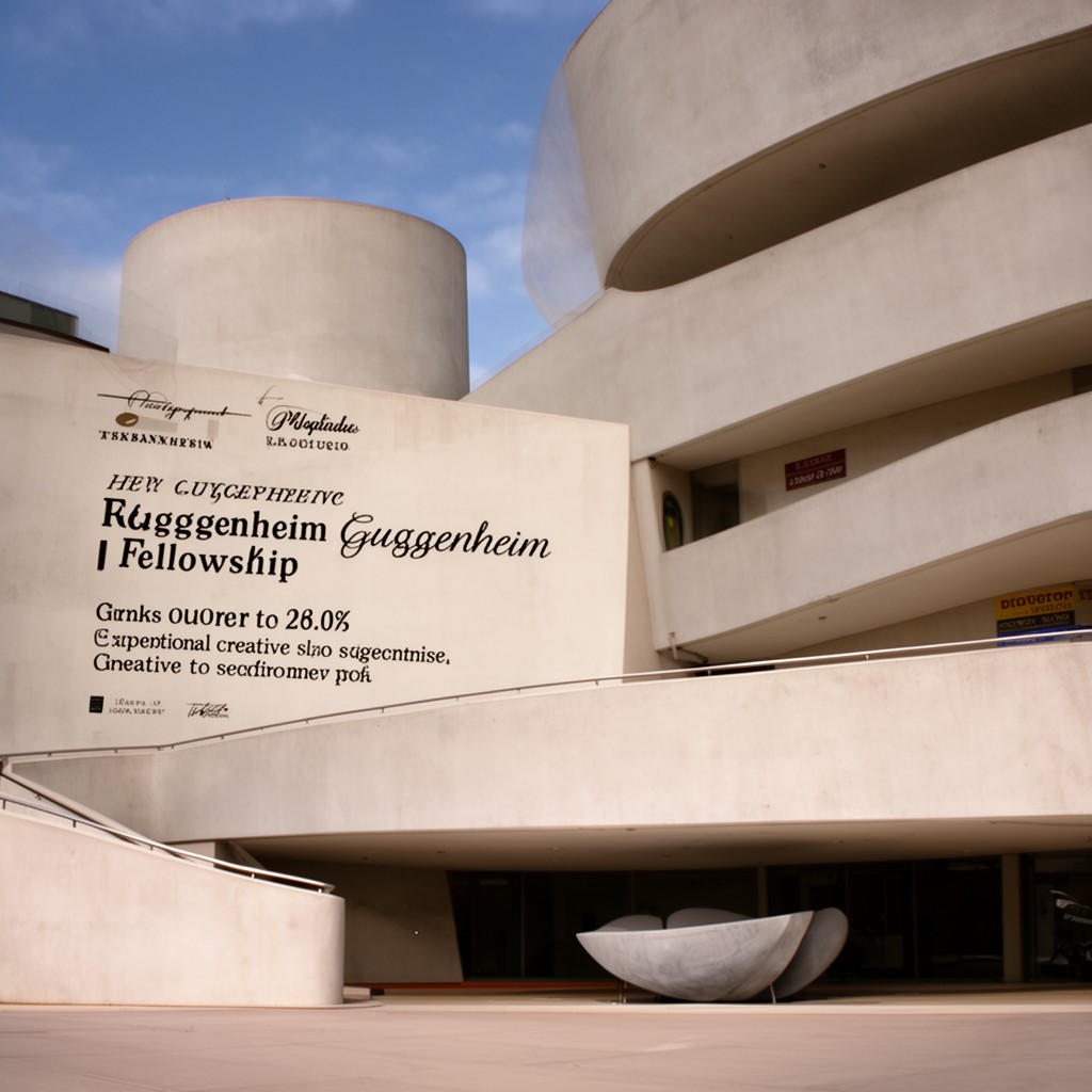 AI-generated illustration of Guggenheim Fellowship