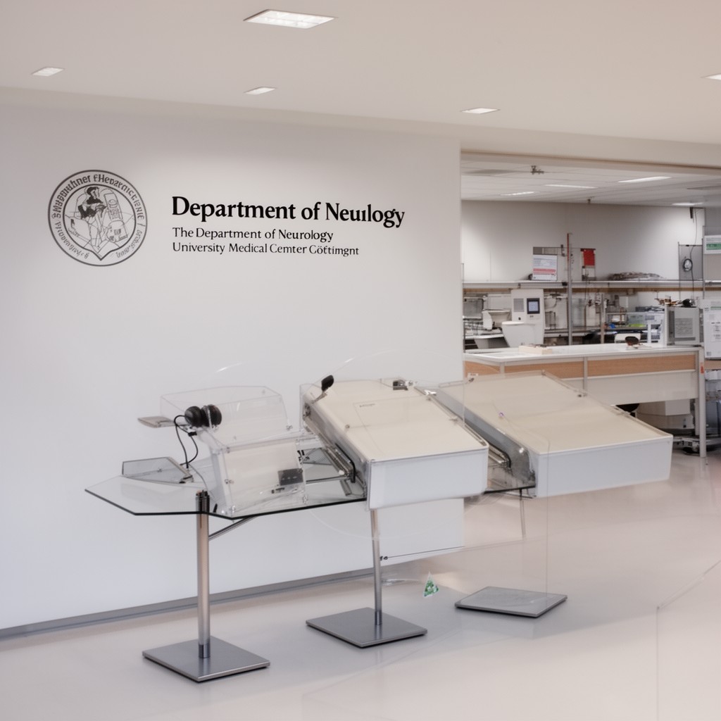 AI-generated illustration of Department of Neurology