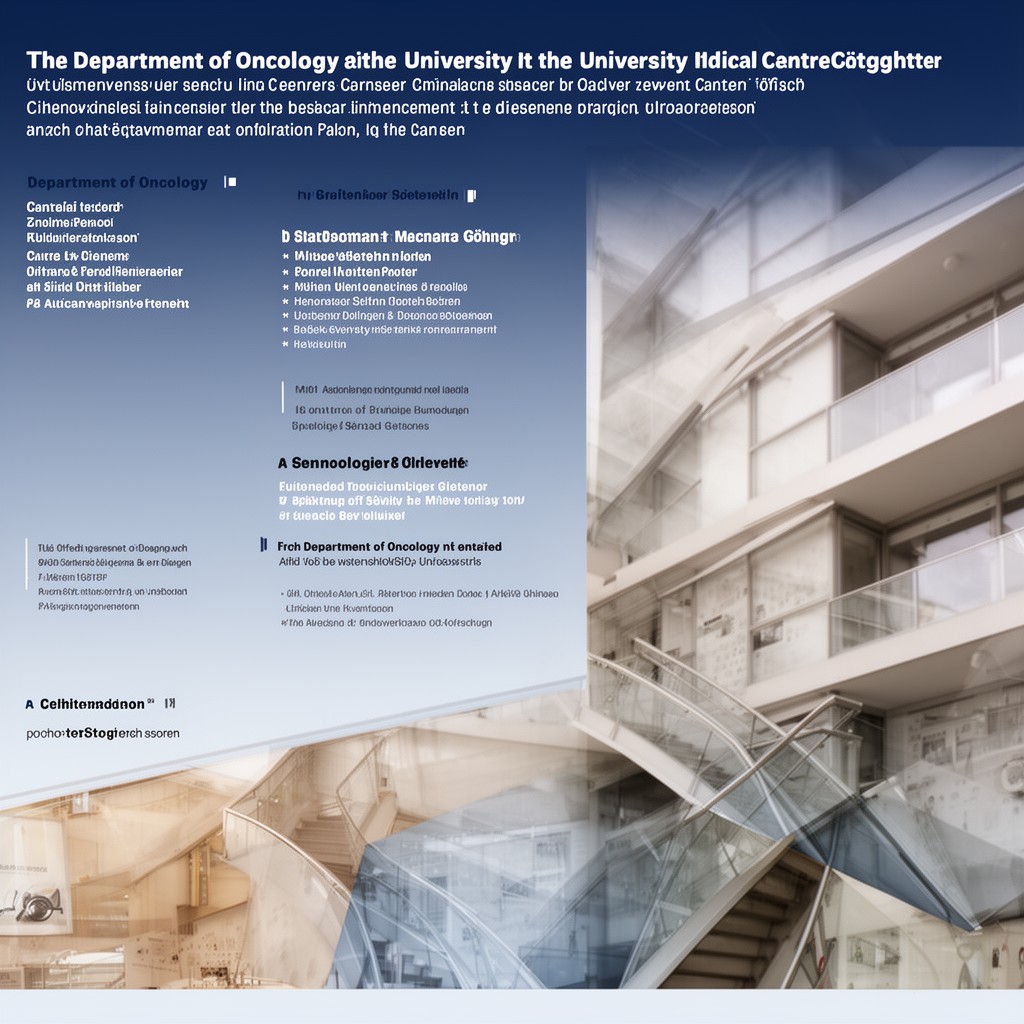 AI-generated illustration of Department of Oncology