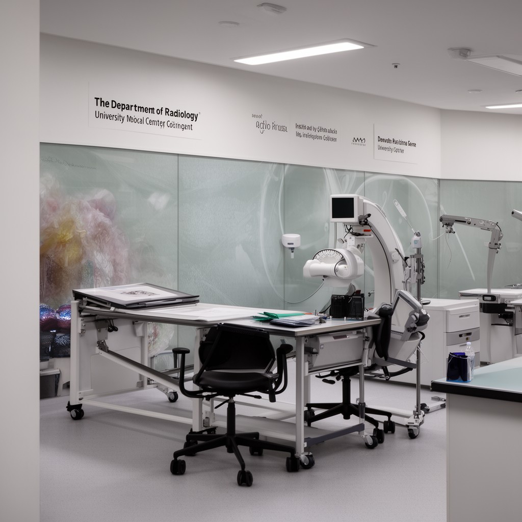 AI-generated illustration of Department of Radiology