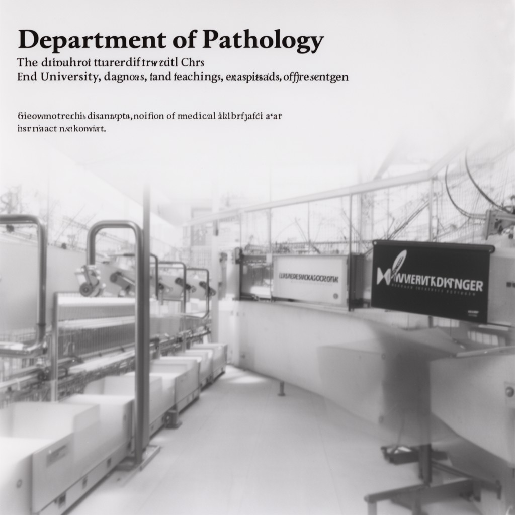AI-generated illustration of Department of Pathology