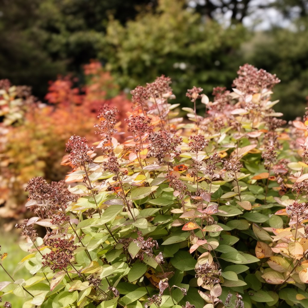 AI-generated illustration of Physocarpus