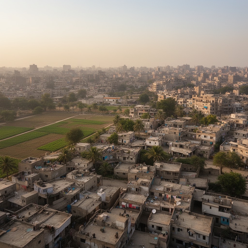 AI-generated illustration of Malir District