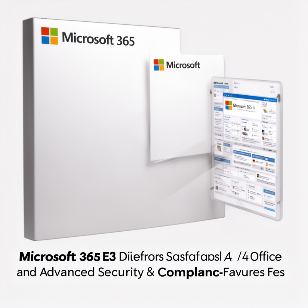 AI-generated illustration of Microsoft 365 E3
