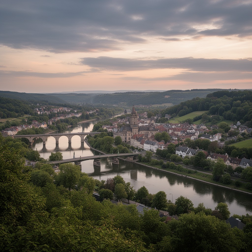 AI-generated illustration of Rhineland
