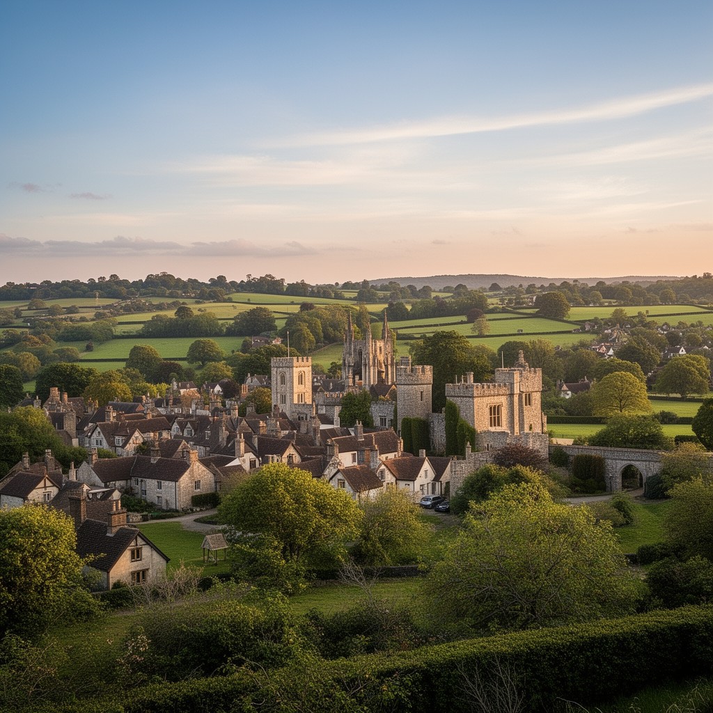 AI-generated illustration of Hertfordshire