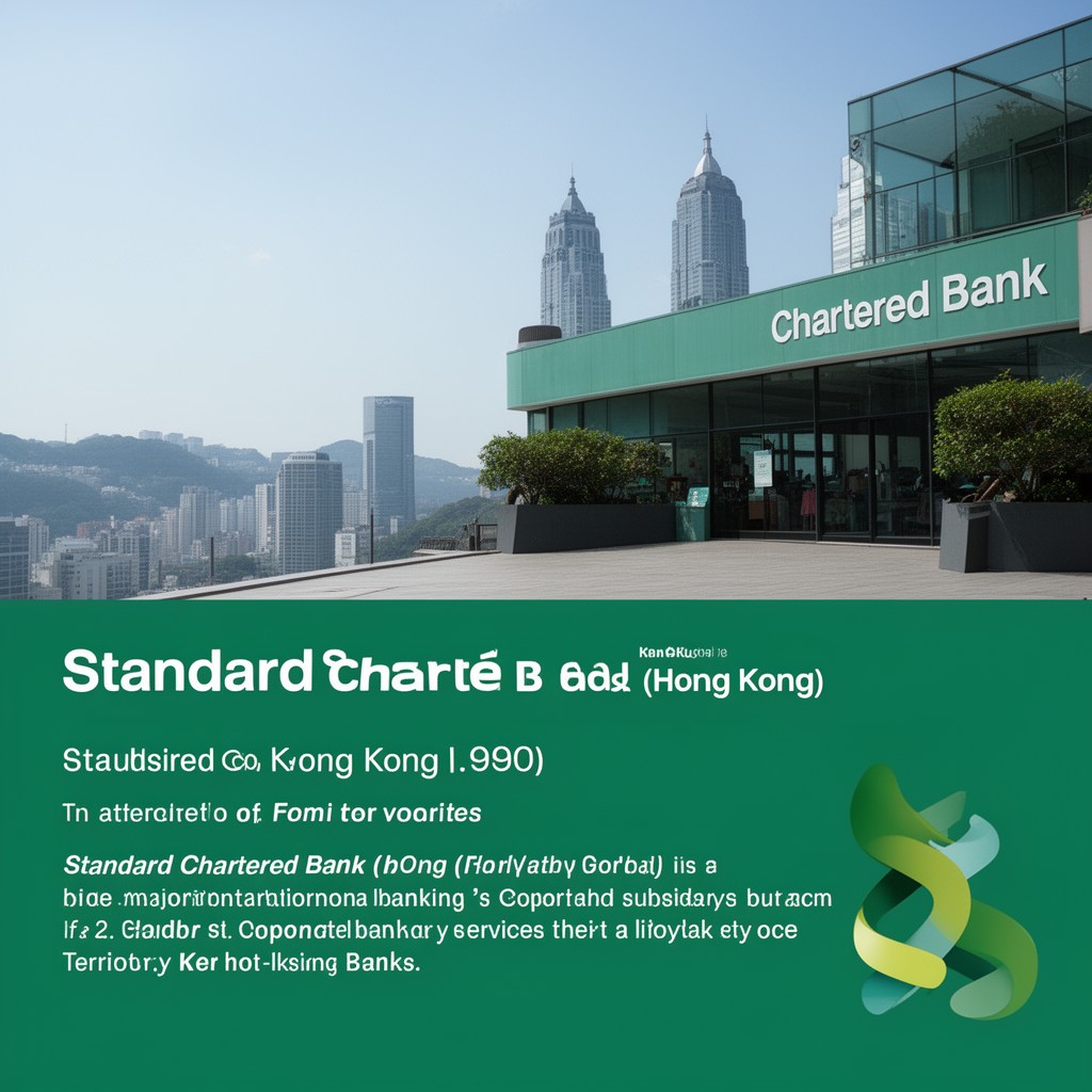 AI-generated illustration of Standard Chartered Bank (Hong Kong)