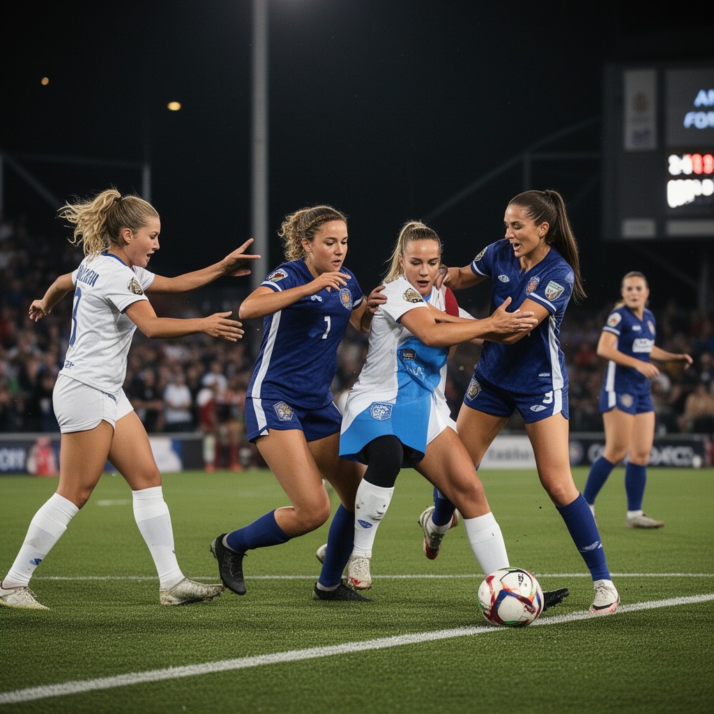 AI-generated illustration of North Carolina Courage