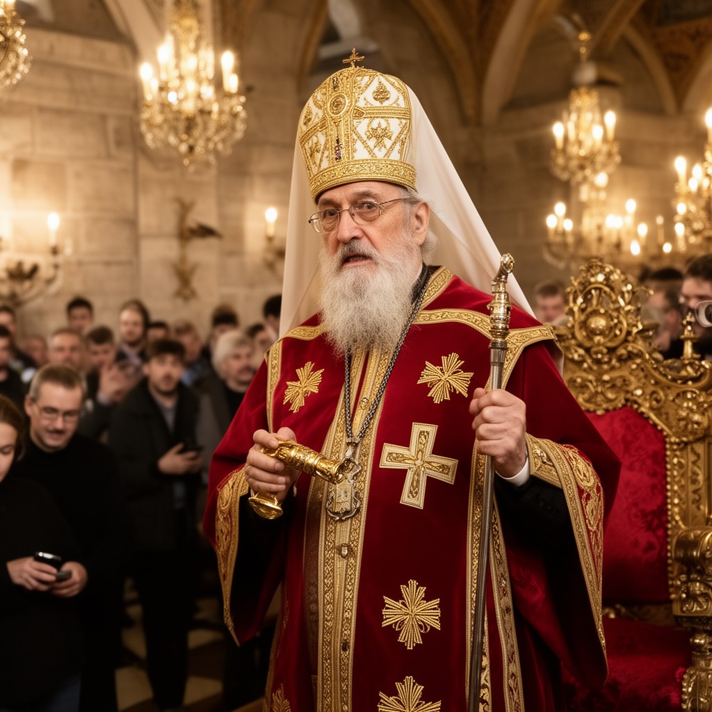AI-generated illustration of Patriarch Athenagoras I
