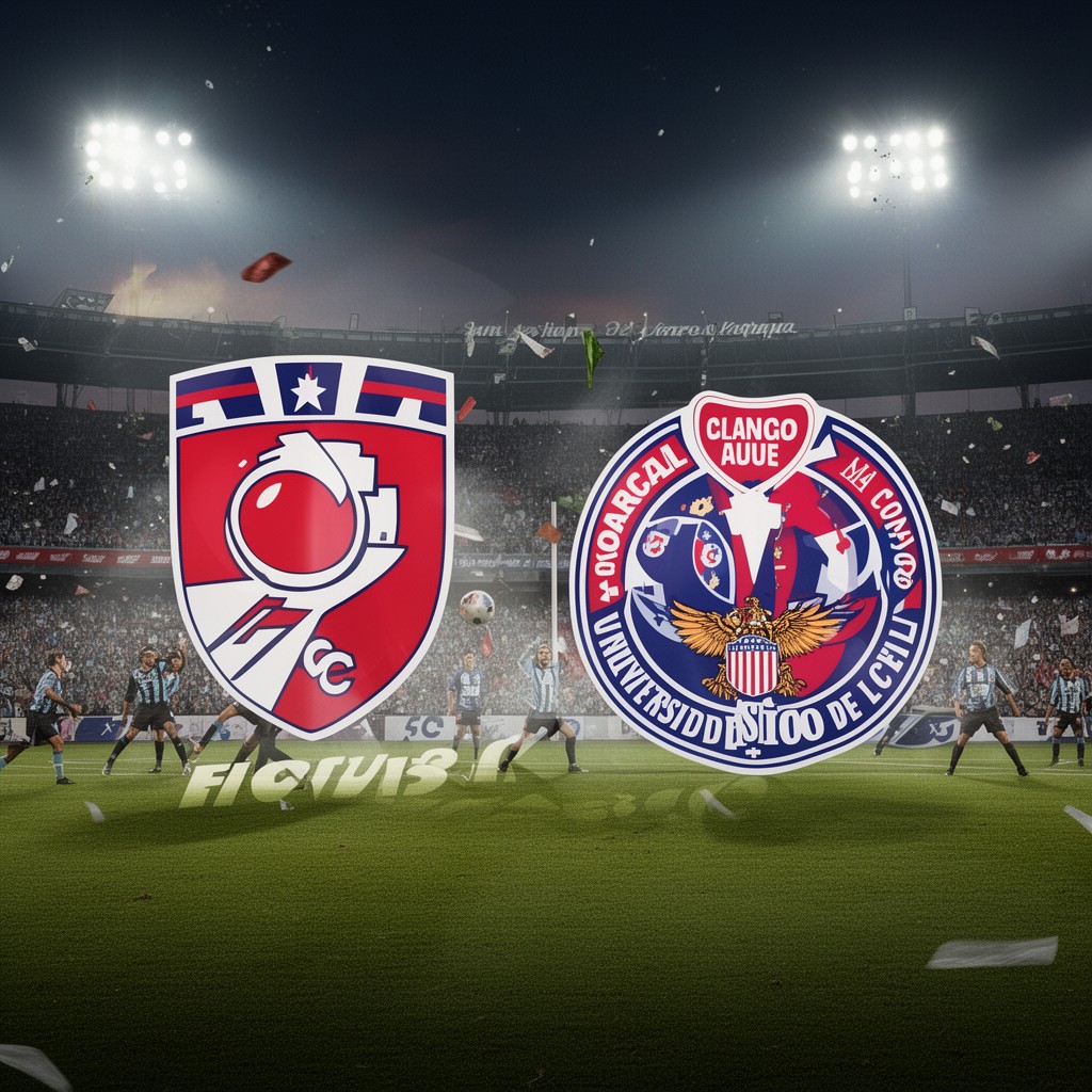 AI-generated illustration of Superclásico de Chile
