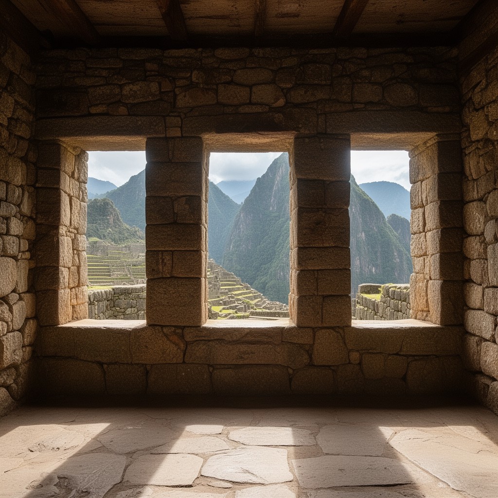 AI-generated illustration of Room of the Three Windows
