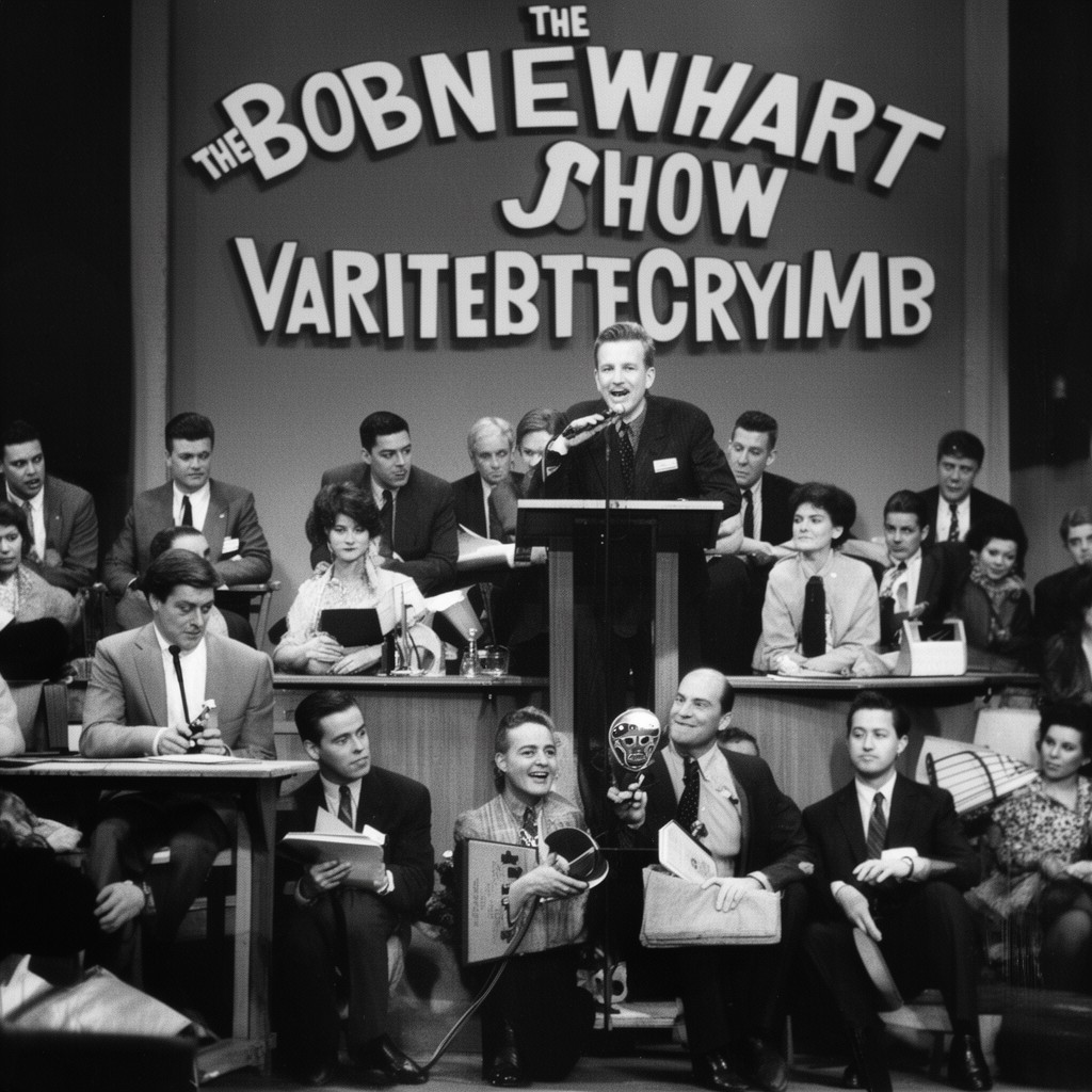 AI-generated illustration of The Bob Newhart Show (1961–1962 variety series)