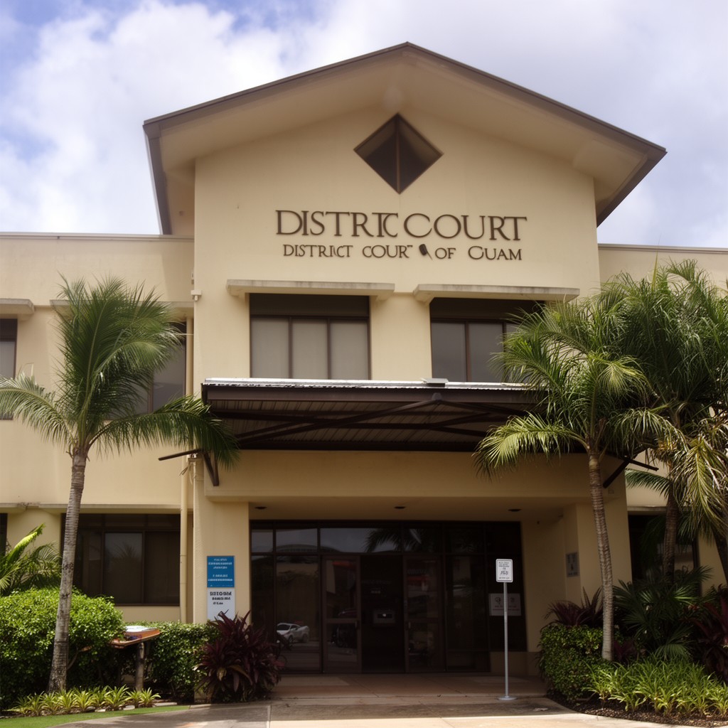 AI-generated illustration of District Court of Guam