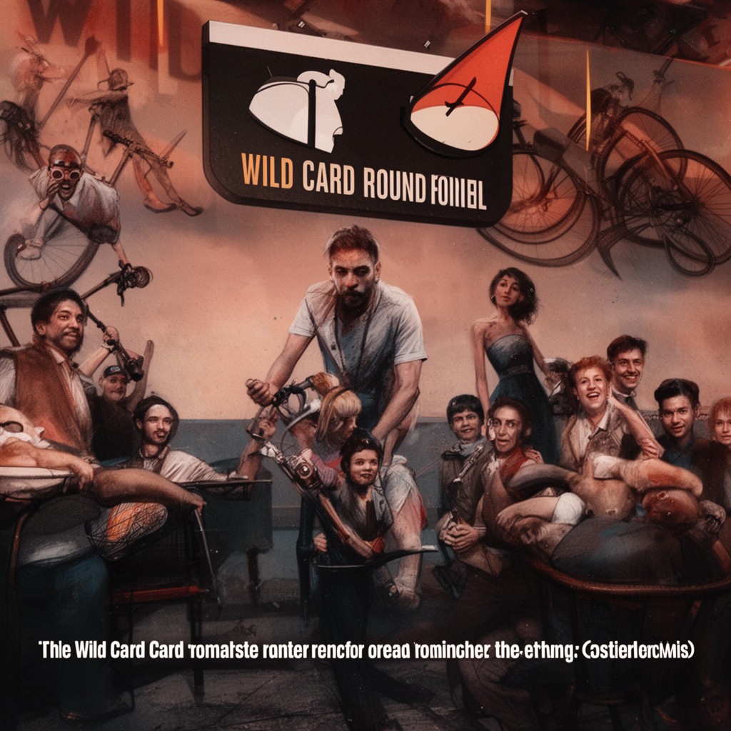 AI-generated illustration of Wild Card round