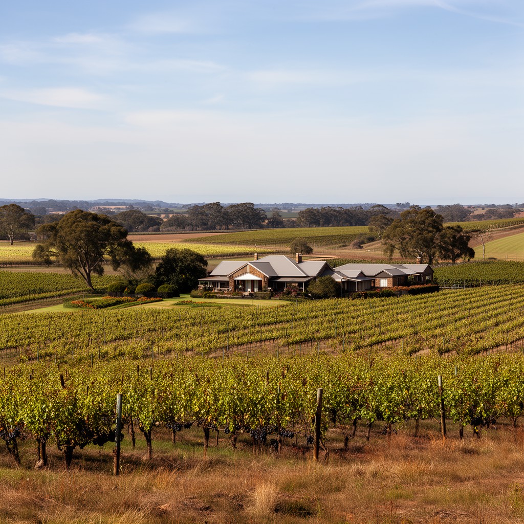 AI-generated illustration of Barossa Valley